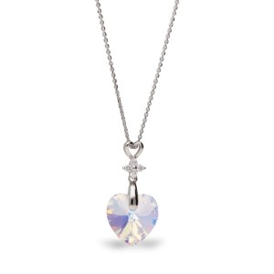 SPARK NASZYJNIK PETITE HEART AURORA BOREALE