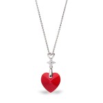 SPARK NASZYJNIK PETITE HEART LIGHT SIAM