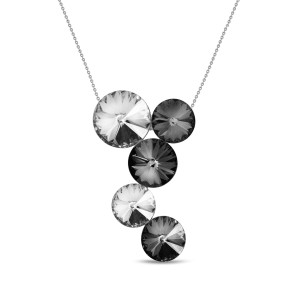 SPARK NASZYJNIK LOLLIPOP CRYSTAL I SILVER NIGHT