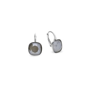 SPARK KOLCZYKI BARETE DARK GREY