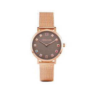 ZEGAREK ROSEGOLD-BROWN