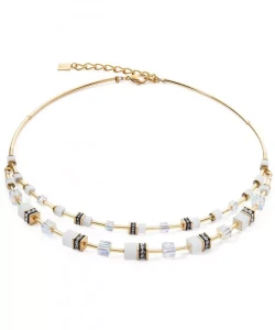 NASZYJNIK  WHITE GOLD