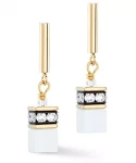 KOLCZYKI WHITE GOLD