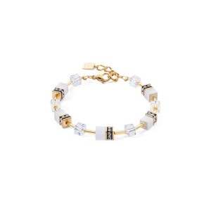 BRANSOLETKA  WHITE GOLD