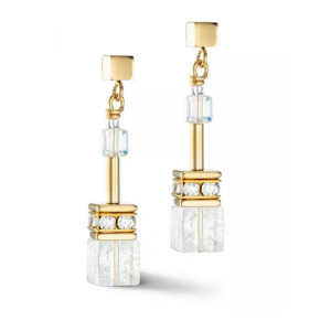 KOLCZYKI WHITE GOLD