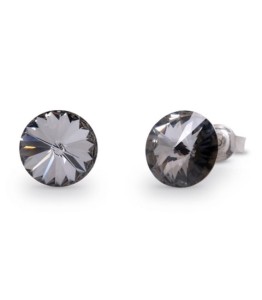 SPARK KOLCZYKI CANDY STUDS SILVER NIGHT