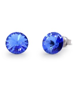 SPARK KOLCZYKI SWEET CANDY STUDS SAPPHIRE