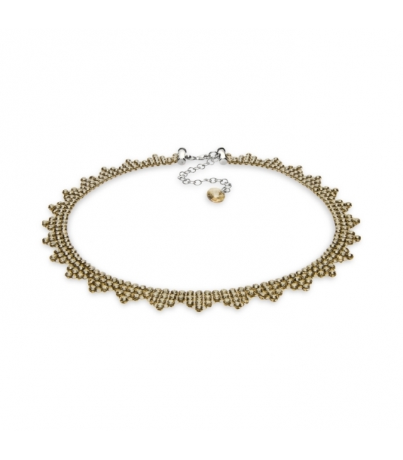 Naszyjnik z kryształami Swarovskiego